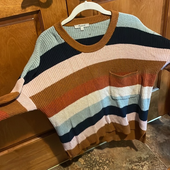 Madewell Stripped Sweater - Picture 2 of 3